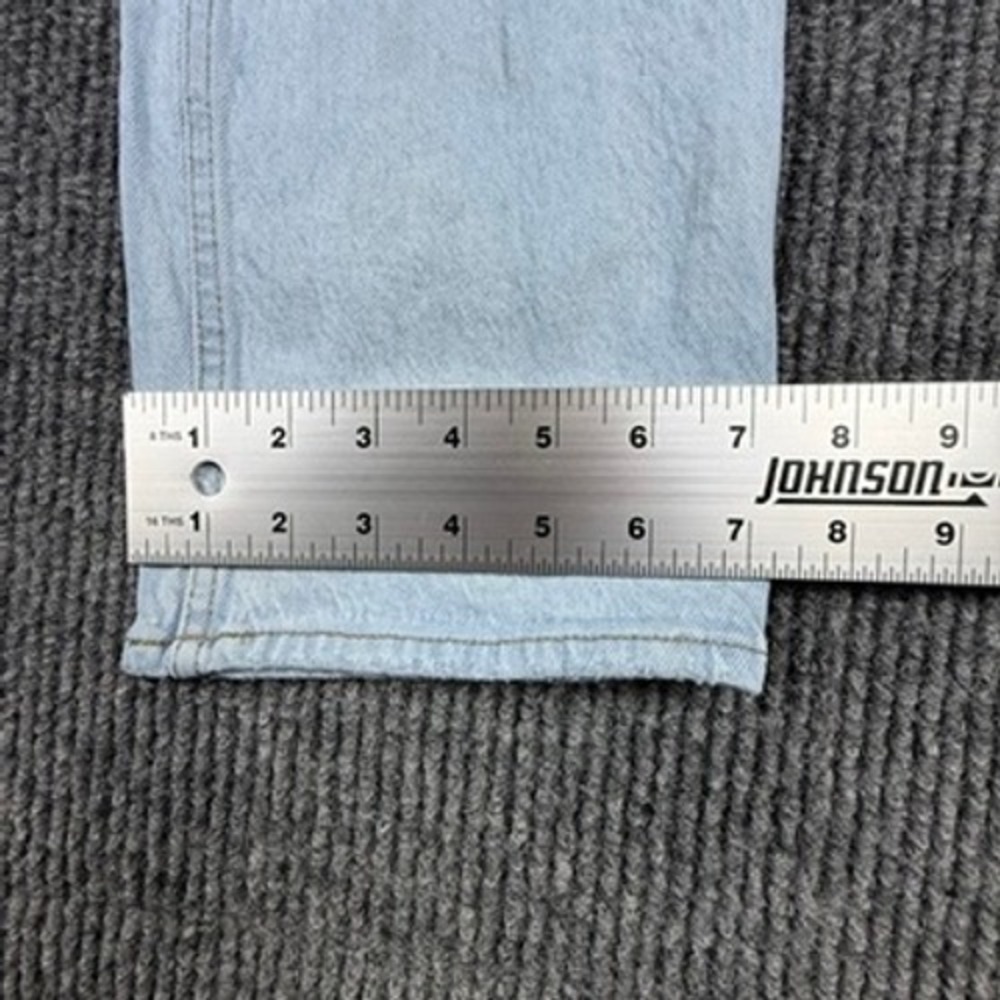 Abercrombie&Fitch Curve Love 90s Straight Ultra High Rise Jean Light Wash 27/4R - Picture 9 of 13
